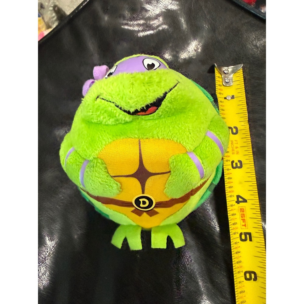Ty Beanie Babies TMNT Donatello Plush Toy Stuffed Animal Green Purple